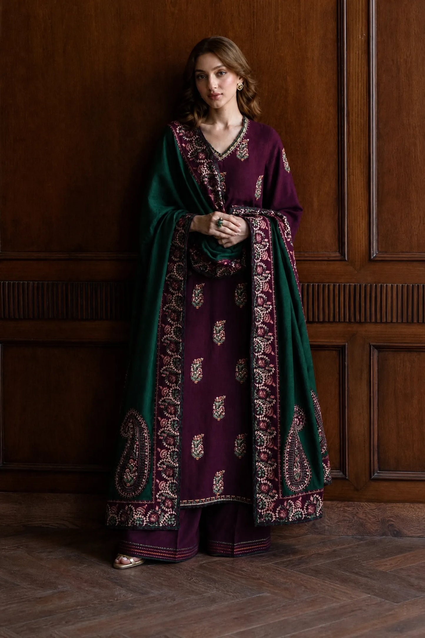 Shai Luxury Embroidered 3PC Lawn Suit