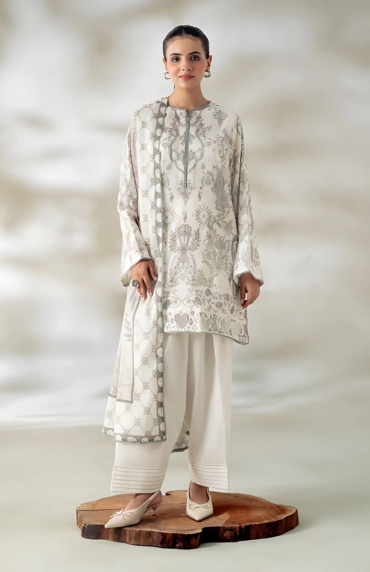 ZC D-2 | Unstitched LUXE Vol. 01 Printed