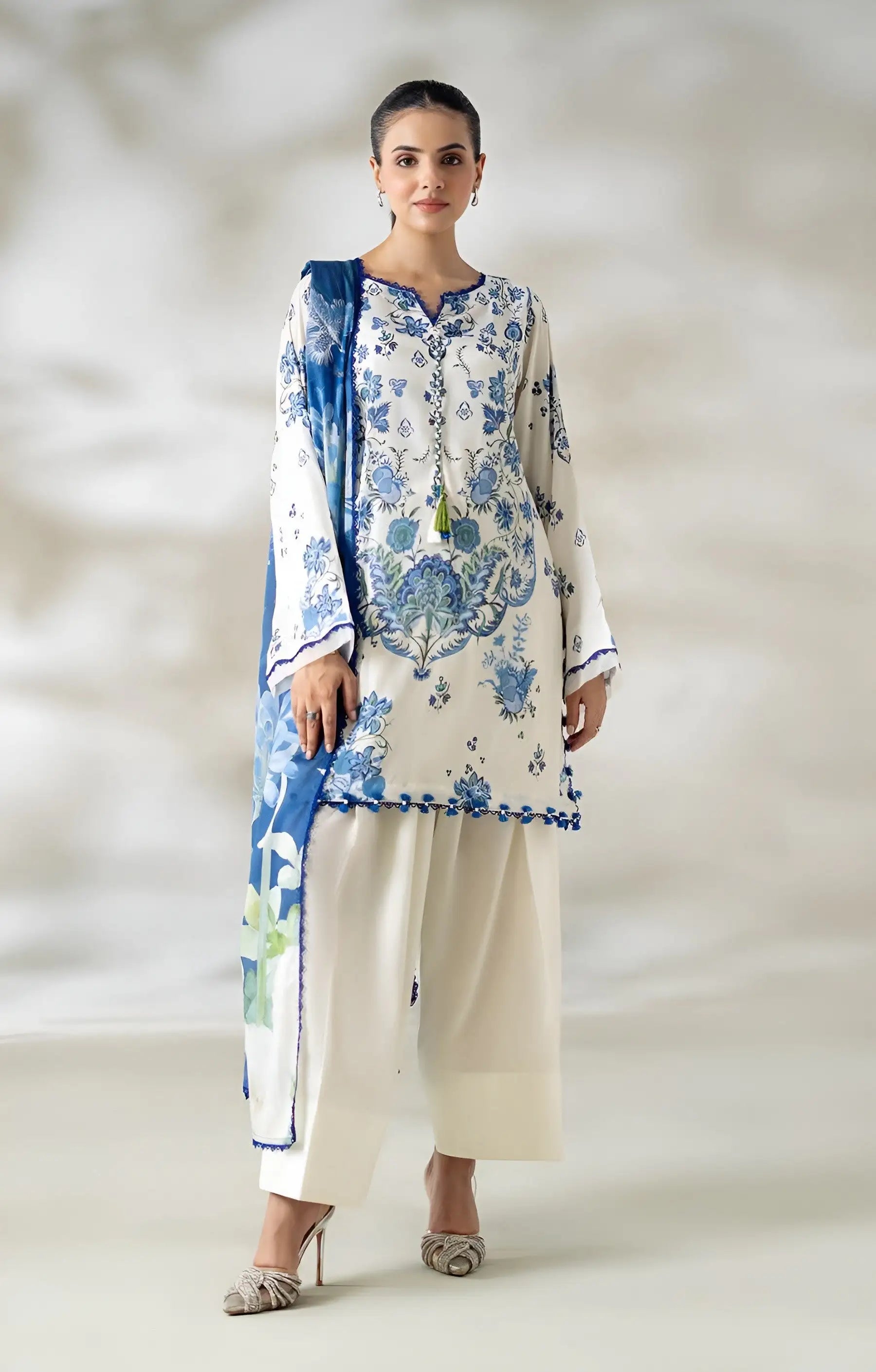 ZC D-3 | Unstitched LUXE Vol. 01 Printed