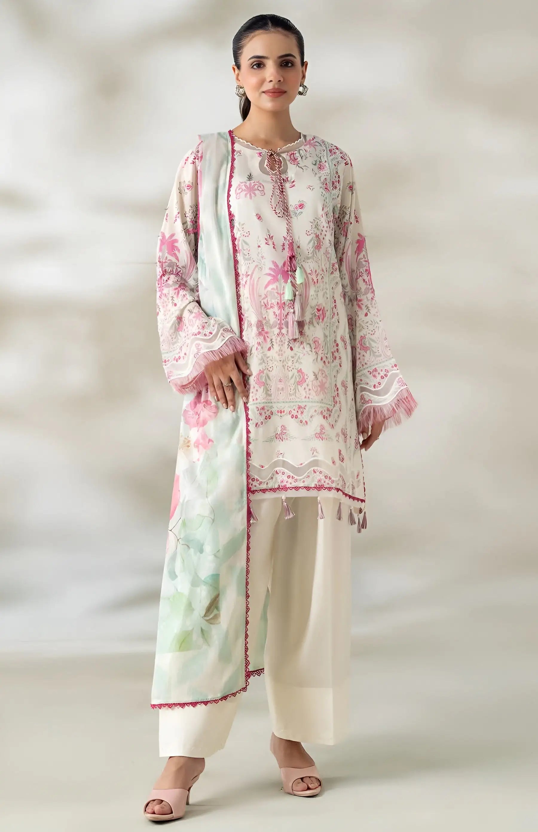 ZC D-6 | Unstitched LUXE Vol. 01 Printed